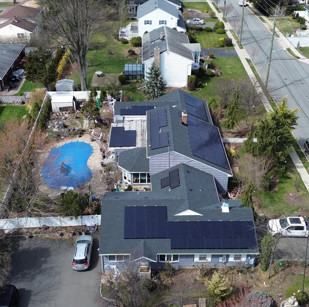 Sunshine Solar Energy installation in South Jersey