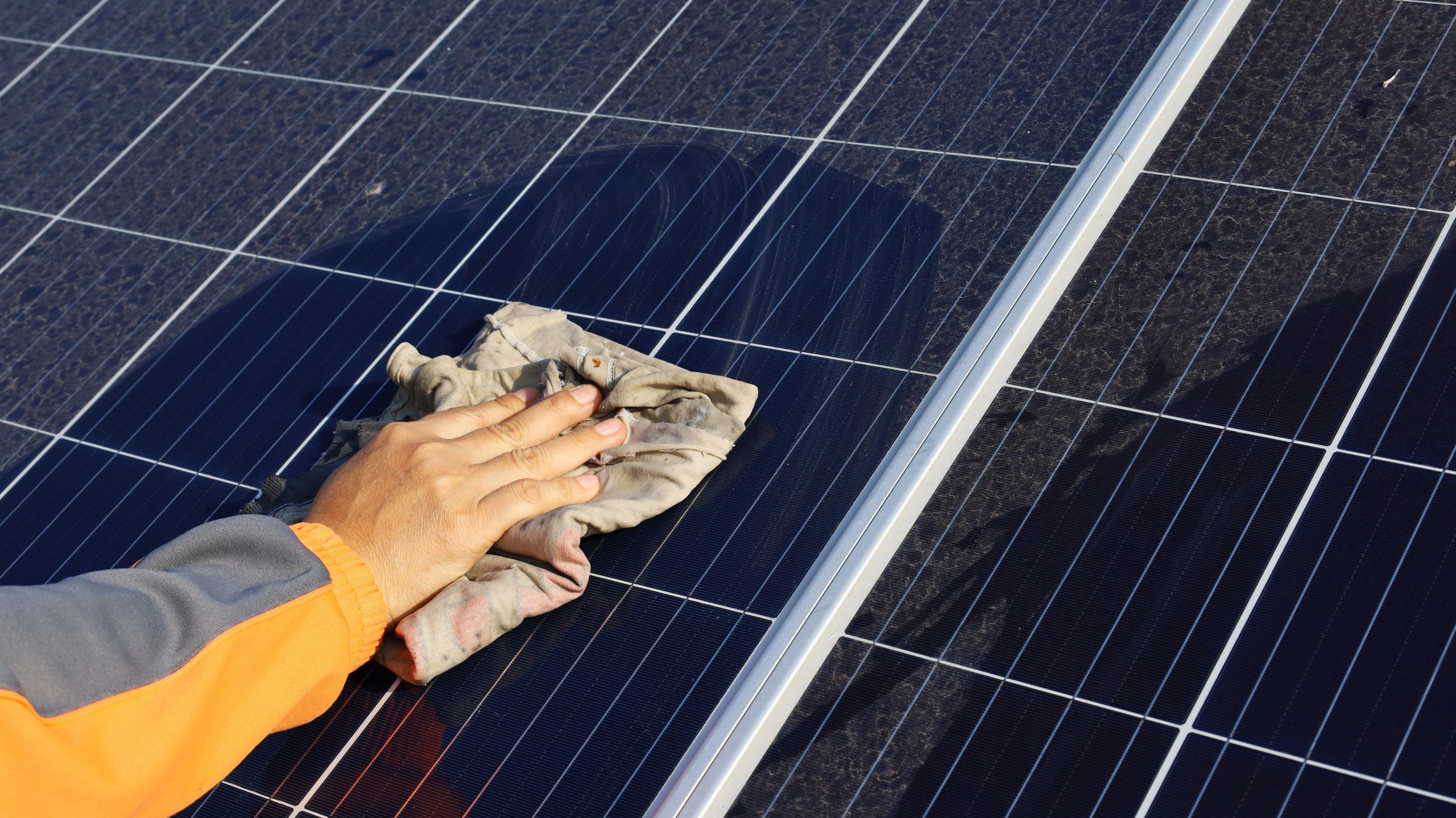 Solar system maintenance by Sunshine Solar Energy in New Jersey