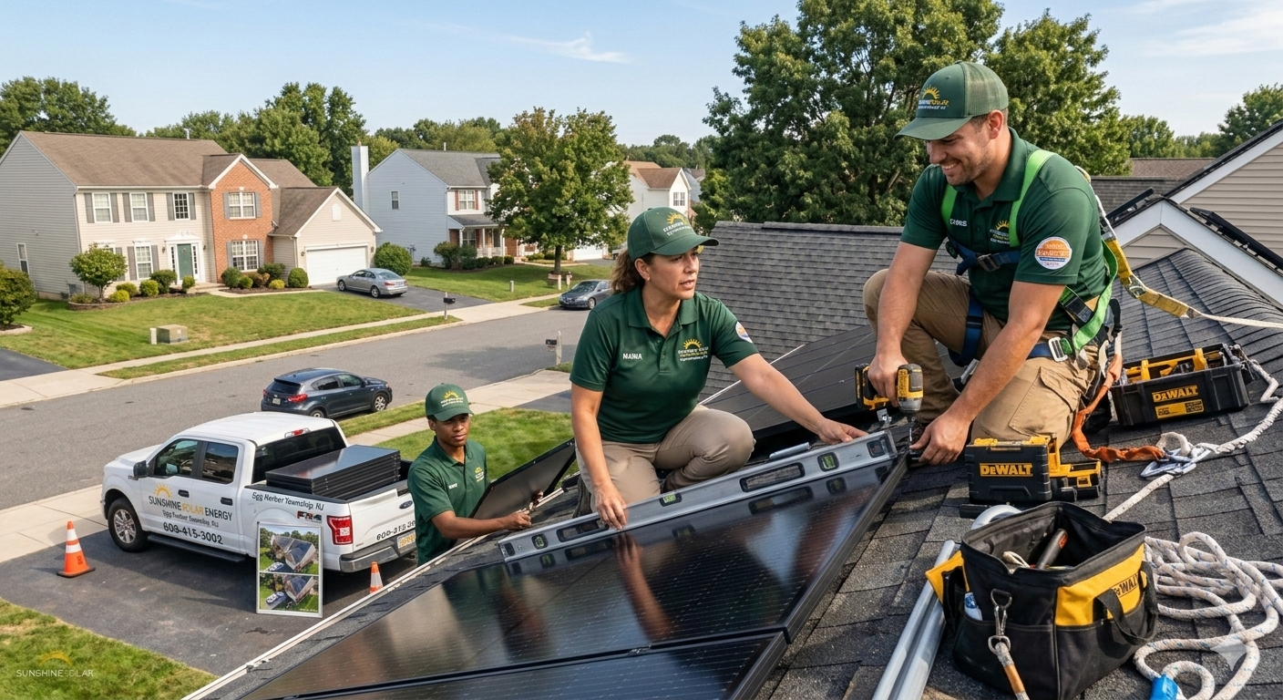 Sunshine Solar Energy NJ Installation Team